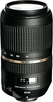 Tamron SP AF 70-300 mm F4.0-5.6 Di USD VC 62 mm Filtergewinde (Canon EF Anschluss) schwarz