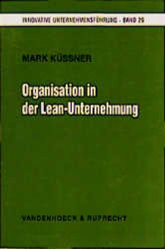 Organisation in der Lean-Unternehmung
