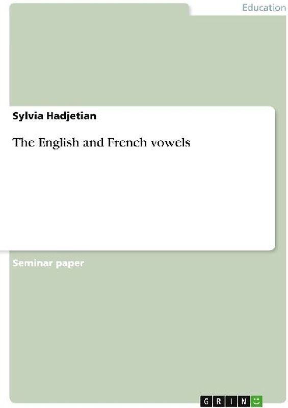 The English and French vowels