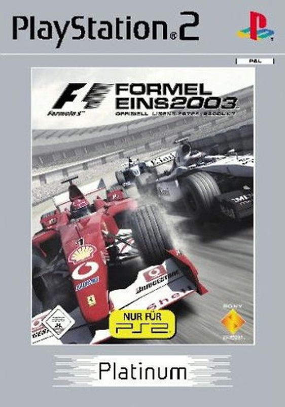Formel 1 2003 Platinum PlayStation 2