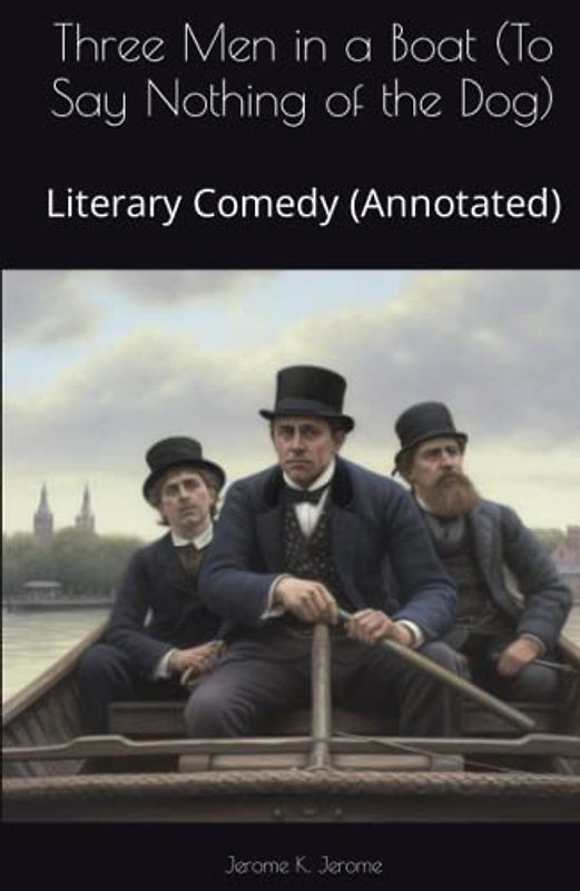 Three Men in a Boat (To Say Nothing of the Dog): Literary Comedy (Annotated)