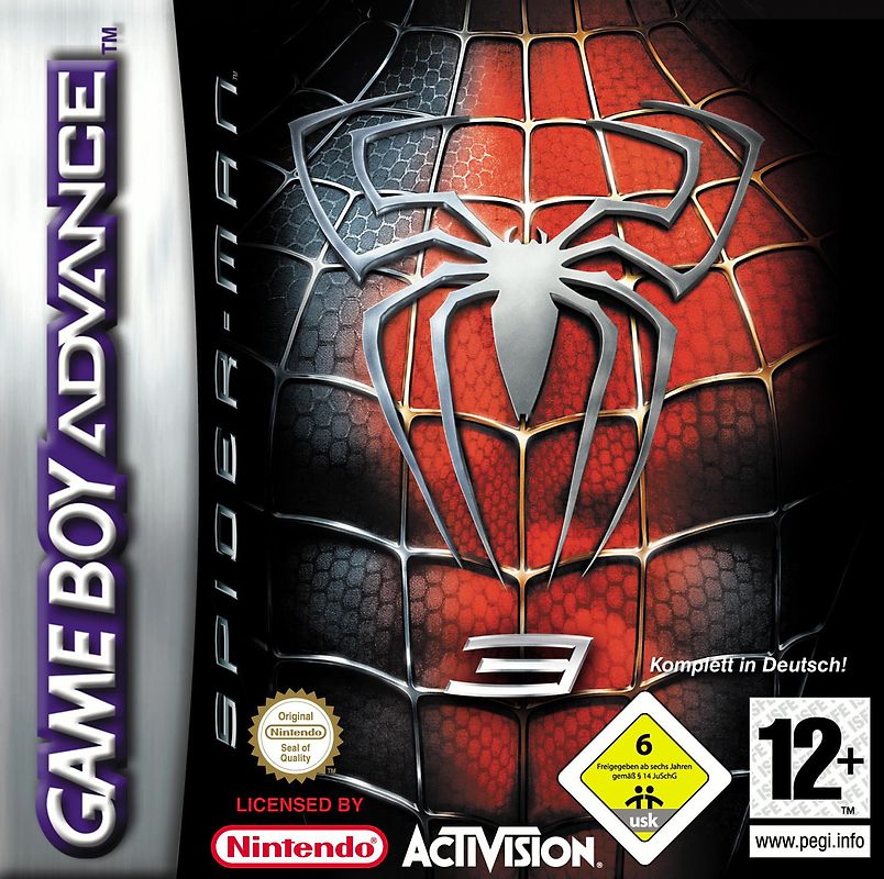 Spider-Man: The Movie 3 Nintendo Game Boy Advance