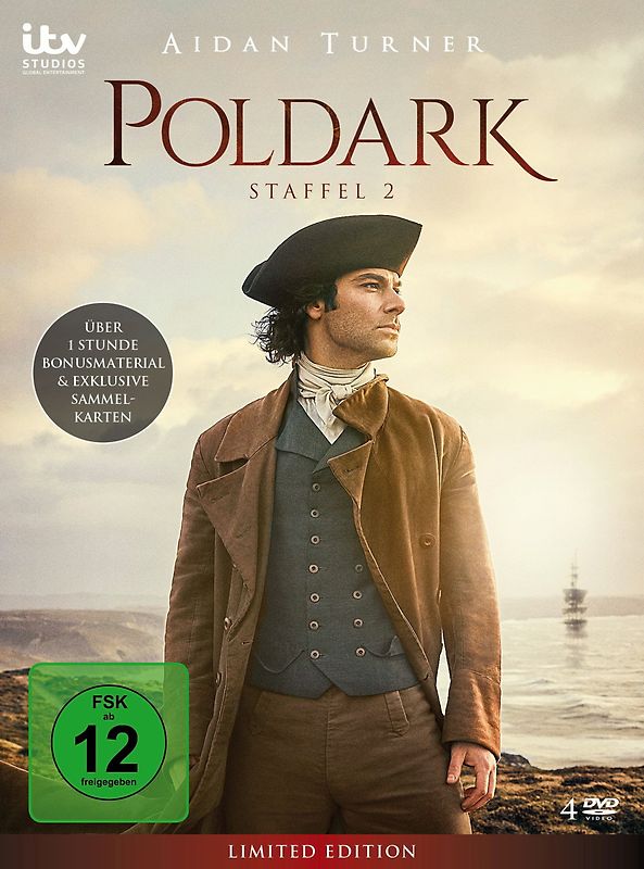 Poldark - Staffel 2 [Limited Edition, 4 DVDs] DVD