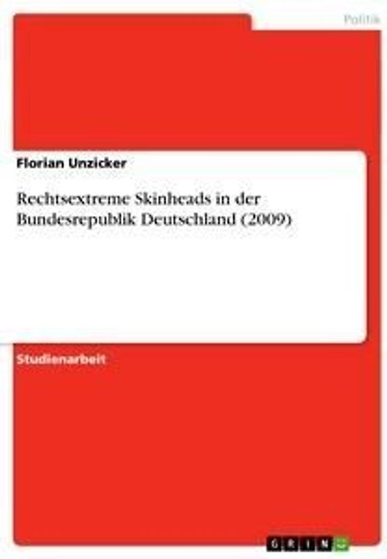 Rechtsextreme Skinheads in der Bundesrepublik Deutschland (2009)