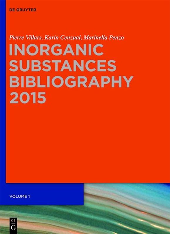 Inorganic Substances. 2015 / BIbliography