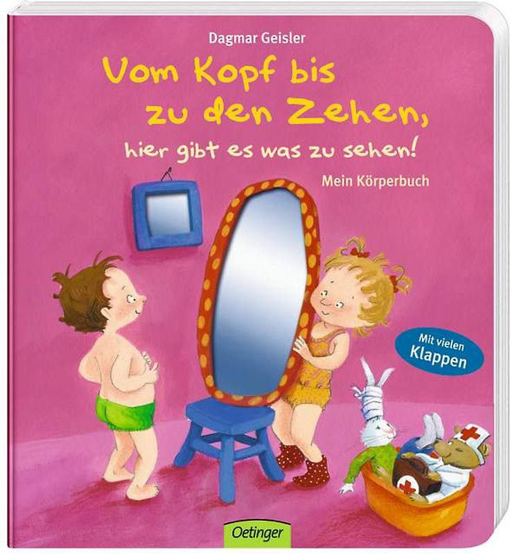 Vom Kopf bis zu den Zehen, hier gibt es was zu sehen! Mein Körper-Buch