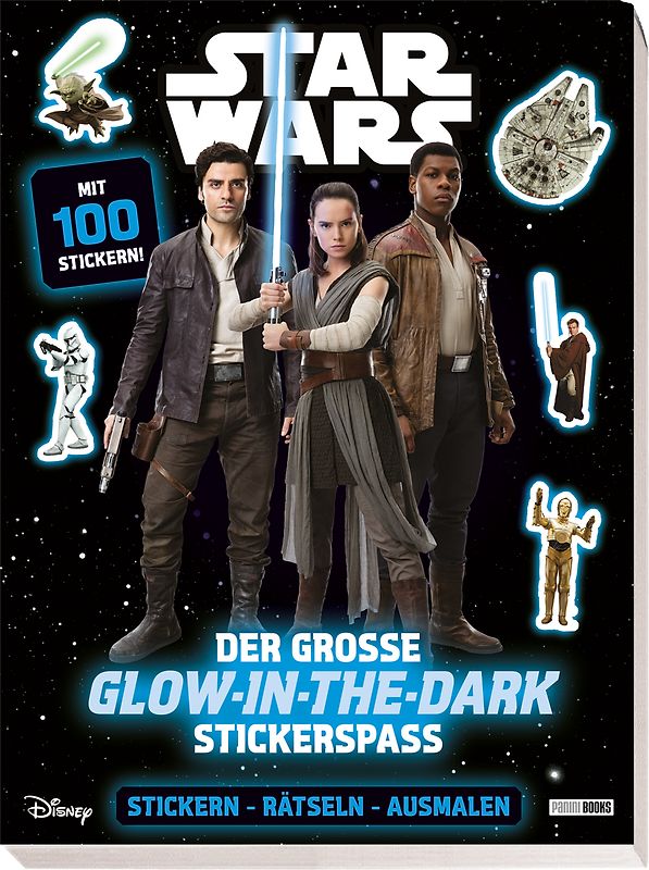 Disney Star Wars: Der große Glow-in-the-Dark-Stickerspaß: Stickern - Rätseln - Ausmalen