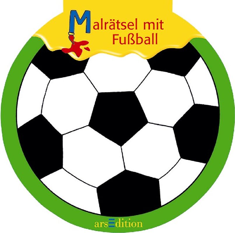 Malrätsel mit Fussball