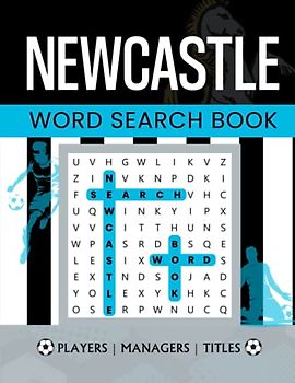 Newcastle word search book. Great Newcastle utd. gifts for men, adults, boys and girls.: Football fans culture book, football word search and ... 9-12. Cheap gift for family Newcastle fans