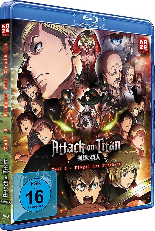 Attack on Titan: Teil 2 - Flügel der Freiheit Blu-ray Disc