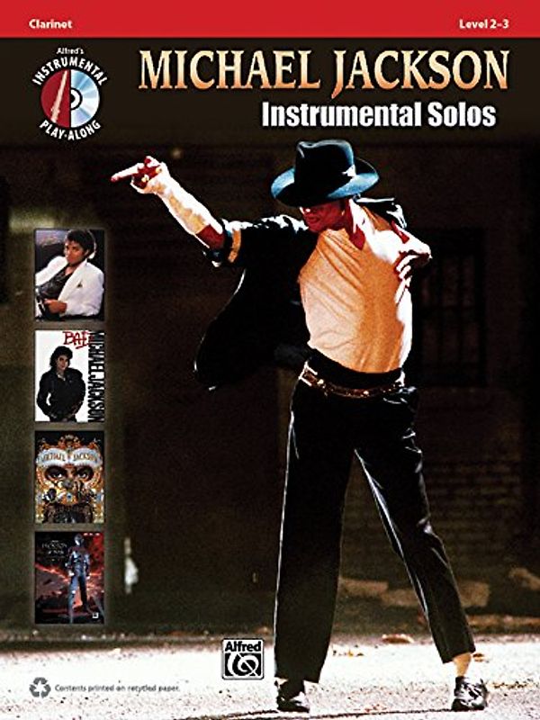 Michael Jackson Instrumental Solos für Klarinette (Buch & CD) (Alfred's Instrumental Play-Along) - Alfred Publishing