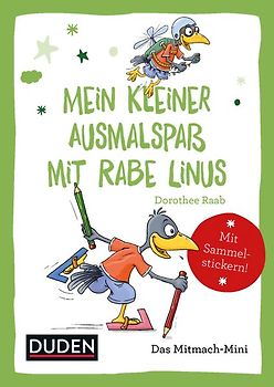 Duden Minis (Band 8) – Mein kleiner Ausmalspaß mit Rabe Linus