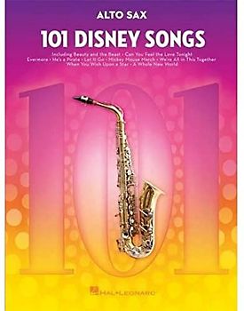 101 Disney Songs -For Alto Sax-: Noten, Sammelband für Alt-Saxophon