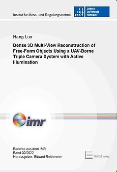 Dense 3D Multi-View Reconstruction of Free-Form Objects Using a UAV-Borne Triple Camera System with Active Illumination