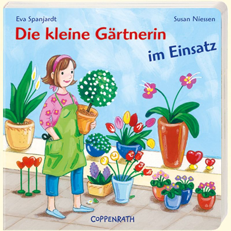 Die kleine Gärtnerin im Einsatz