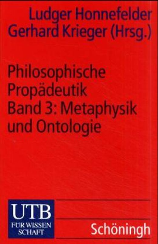 Philosophische Propädeutik