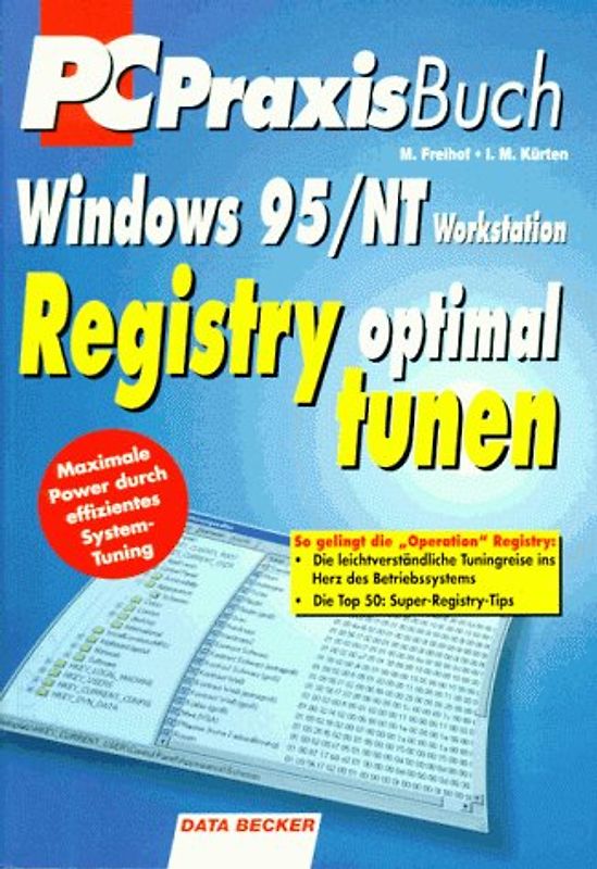 PC Praxis Buch Registry optimal tunen