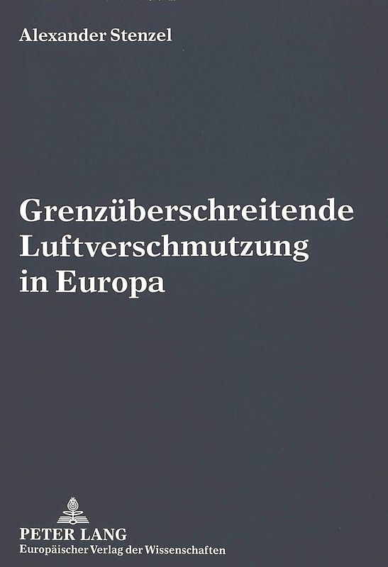 Grenzüberschreitende Luftverschmutzung in Europa