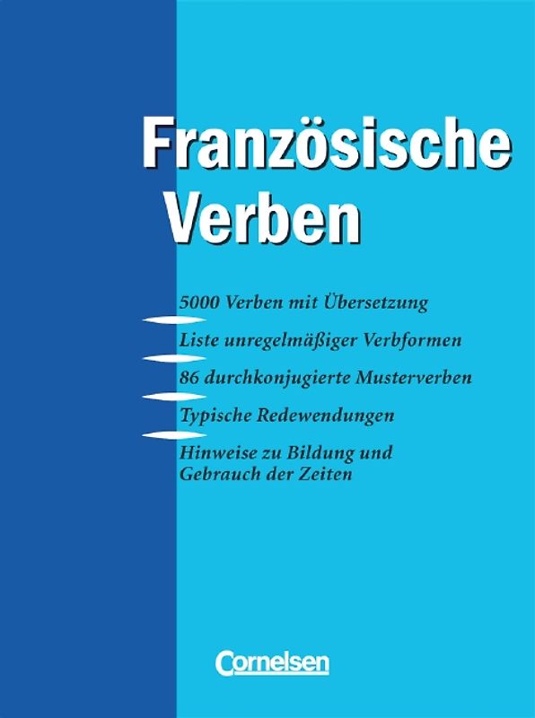 Konjugationswörterbuch - Französische Verben / Wörterbuch