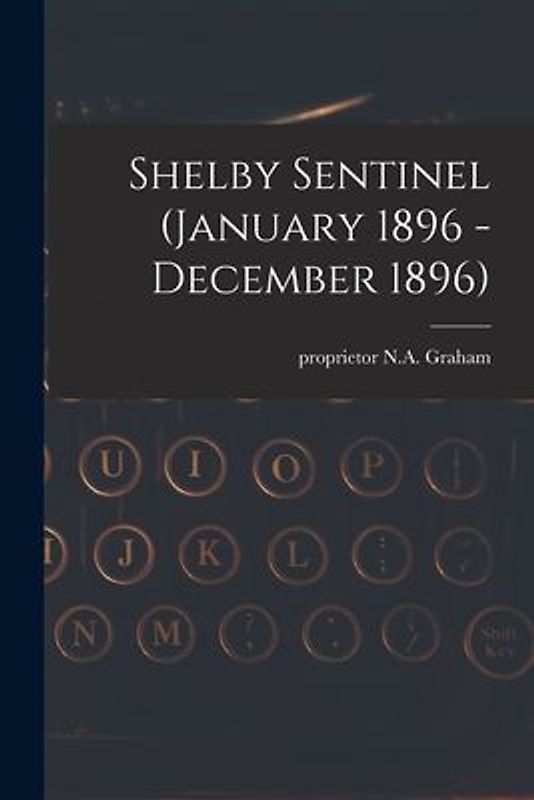 Shelby Sentinel (January 1896 - December 1896)