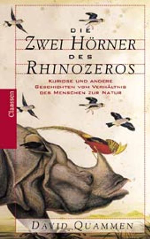 Die zwei Hörner des Rhinozeros