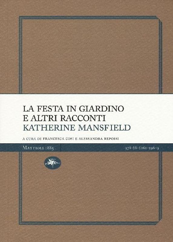 La festa in giardino e altri racconti