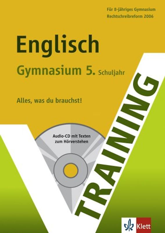Training Englisch - 5. Schuljahr, Gymnasium