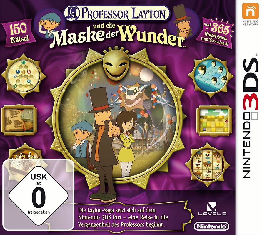 Professor Layton und die Maske der Wunder [Software Pyramide] Nintendo 3DS