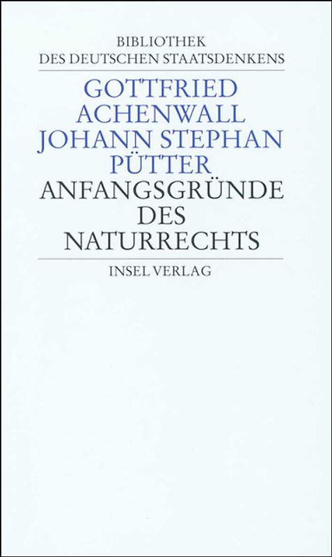 Bibliothek des deutschen Staatsdenkens
