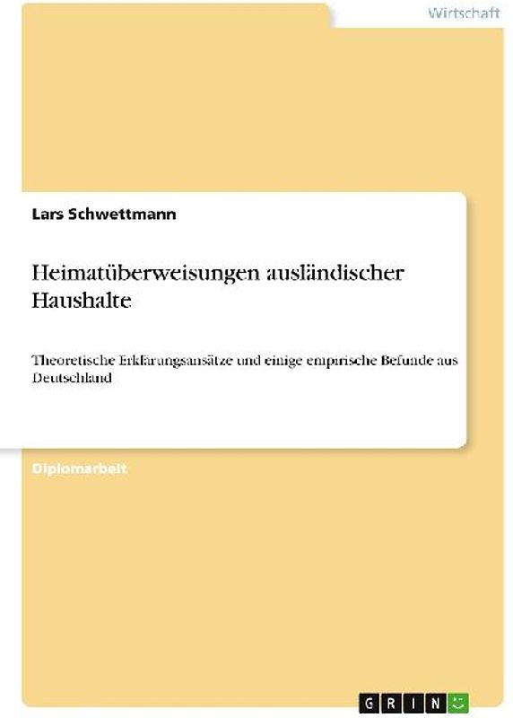 Heimatüberweisungen ausländischer Haushalte