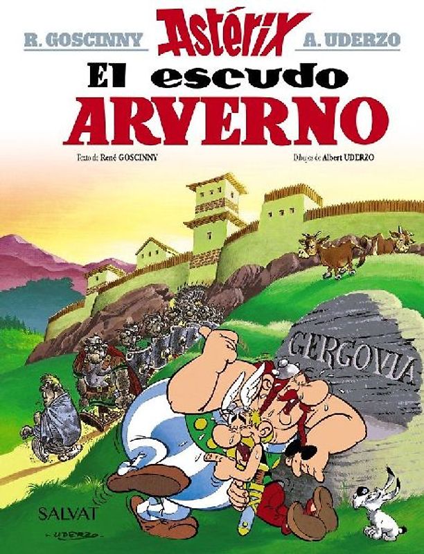 Astérix 11, El escudo arverno