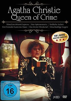Agatha Christie - Queen of Crime - 6 Filme [3 DVD's] DVD