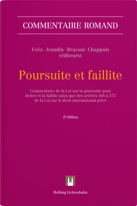 Poursuite et faillite (LP)