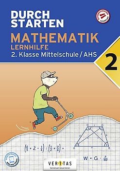 Durchstarten Mathematik 2. Klasse Mittelschule/AHS Lernhilfe