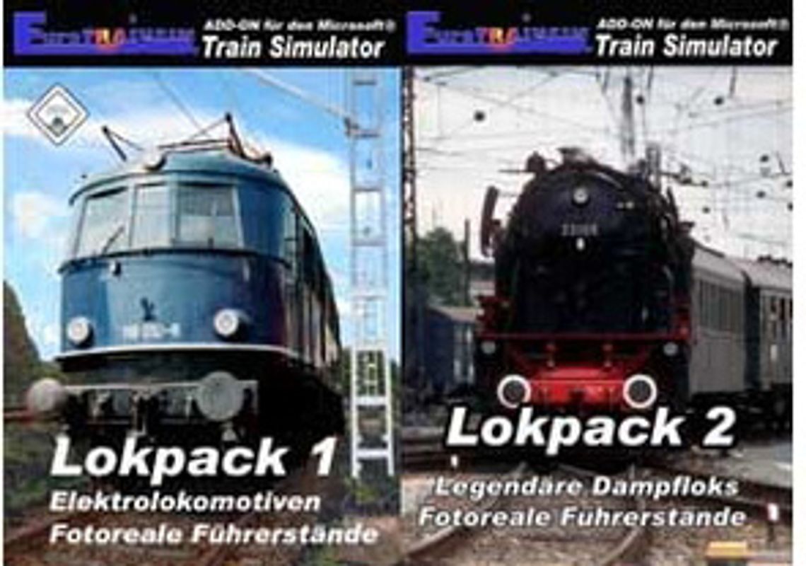 Trainsimulator: Eurotrain Lokpack [Lokpack AddOn 1 & 2] PC Spiele