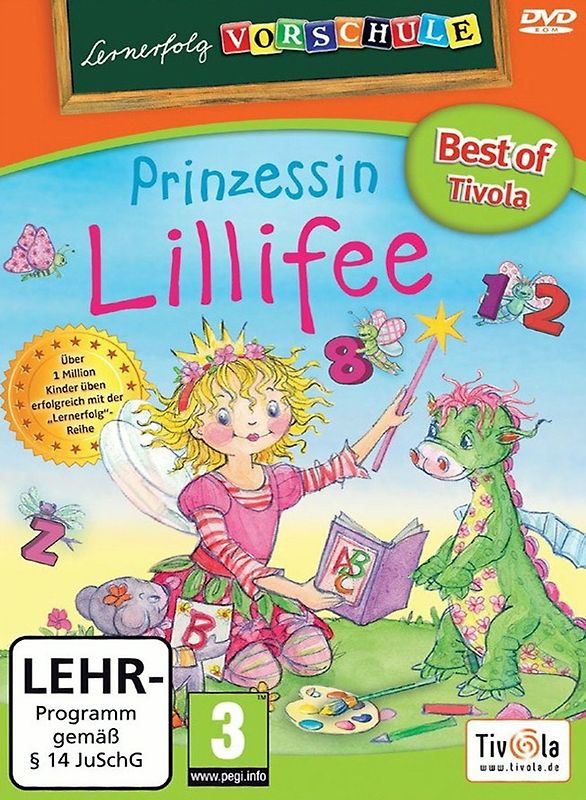 Lernerfolg Vorschule: Prinzessin Lillifee [Best of Tivola] PC Spiele