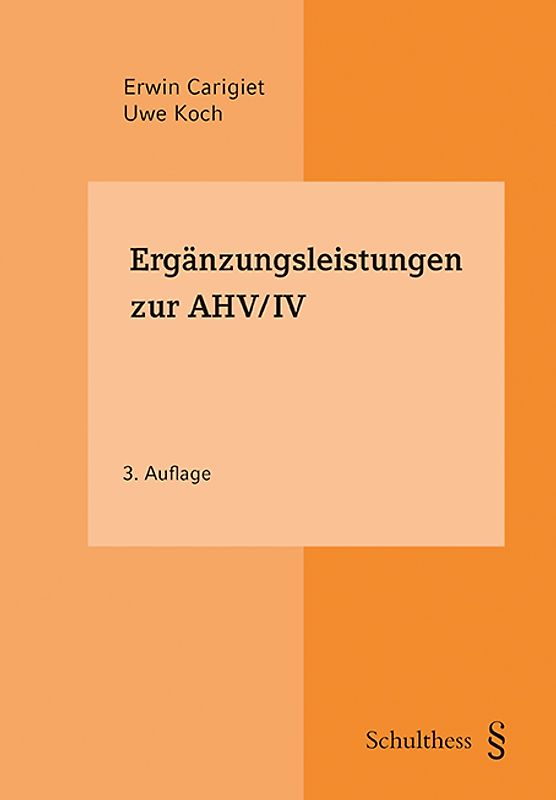 Ergänzungsleistungen zur AHV/IV
