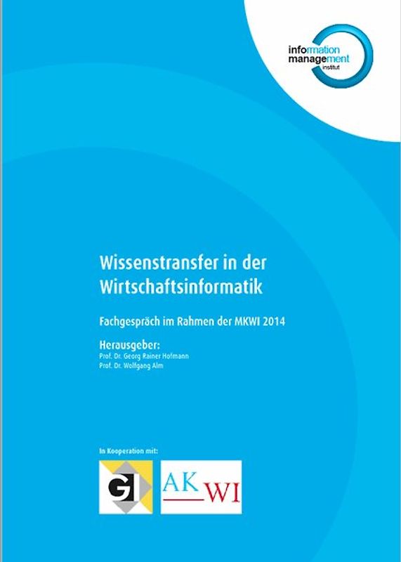 Wissenstransfer in der Wirtschaftsinformatik