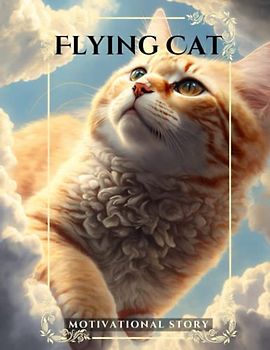 Flying Cat: Hope and Love. Storybook, Motivational Book For kids, Children's books, Early reader books, animal Stories, kids books about cat,