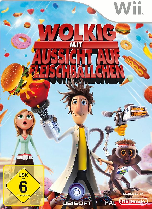 Wolkig mit Aussicht auf Fleischbällchen Nintendo Wii