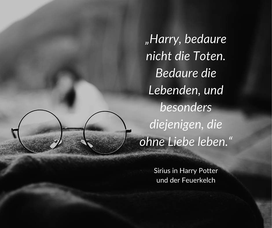 Harry Potter Zitate über die Liebe & das Leben