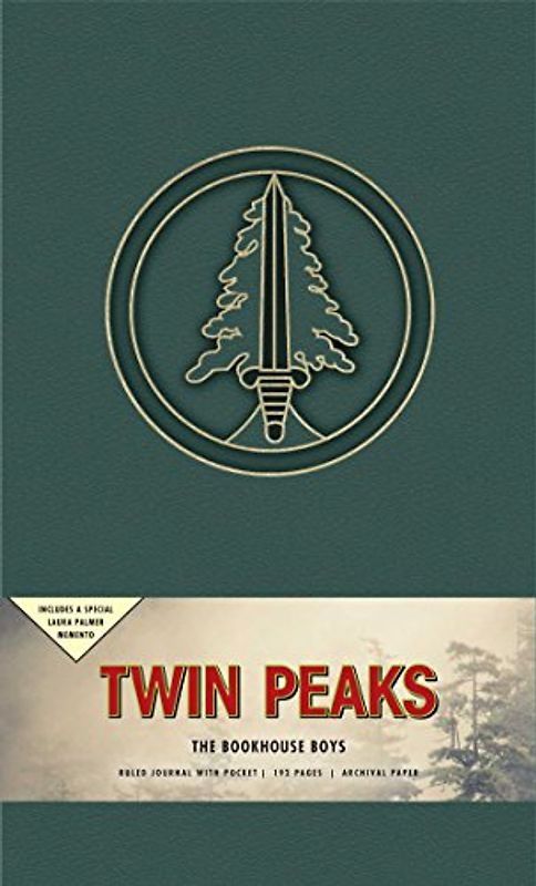 Twin Peaks the Bookhouse Boys Hardcover Ruled Journal: Includes a Special Laura Palmer Memento (90's Classics)