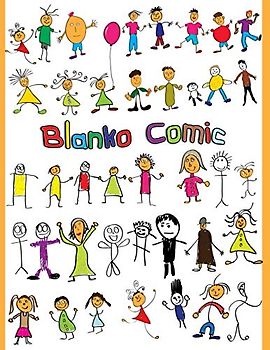 BLANKO COMIC: Comic Heft für Kinder mit vielfältigen Vorlagen für verschiedene Comic-Stile: Über 150 Seiten zum Zeichnen des eigenen Comics | Comicbuch Motiv Kinder