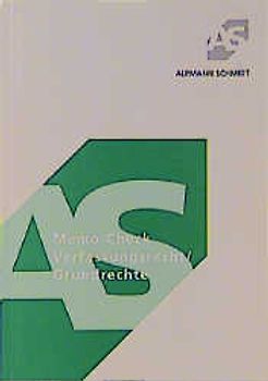 Verfassungsrecht /Grundrechte