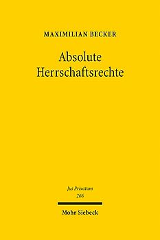 Absolute Herrschaftsrechte