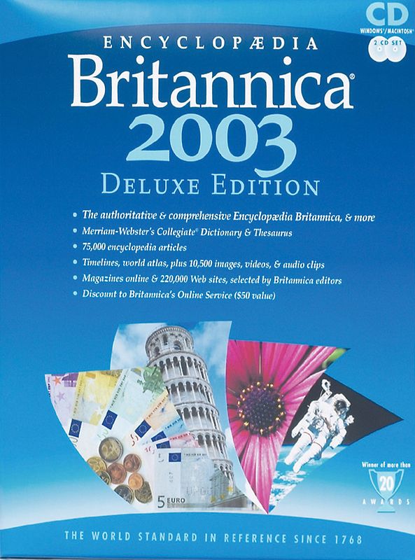 Encyclopaedia Britannica 2003 Deluxe Edition MacOS