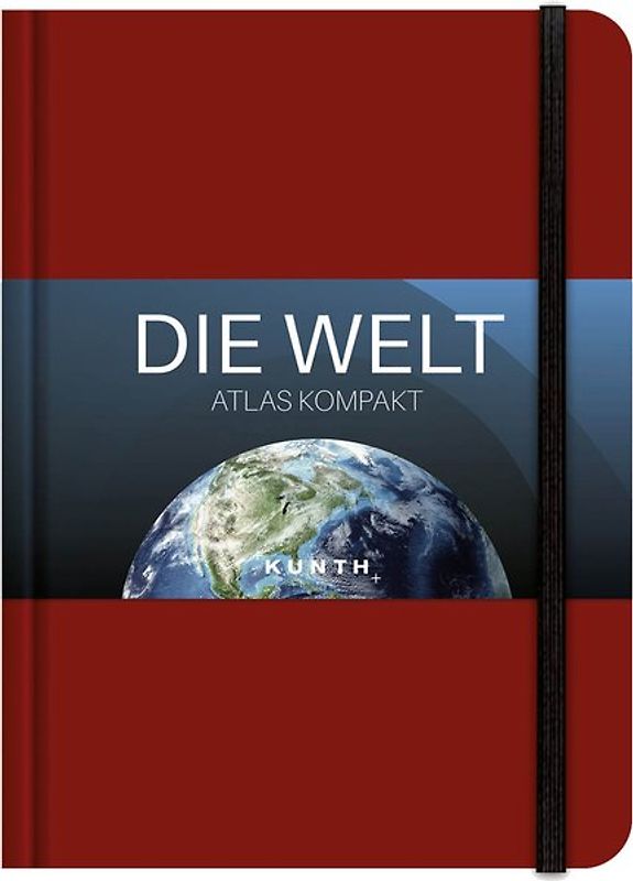 Taschenatlas Die Welt - Atlas kompakt, rot