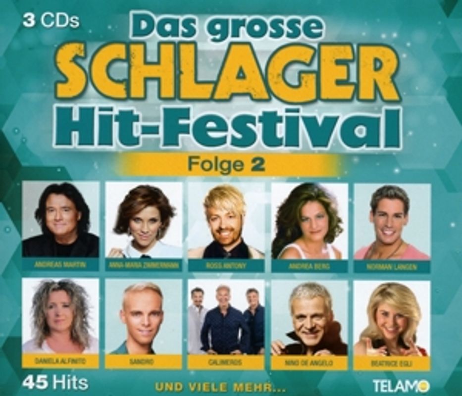 Various - Das große Schlager Hit-Festival,Folge 2 [3 CDs]