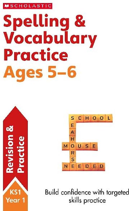 Spelling and Vocabulary Practice Ages 5-6