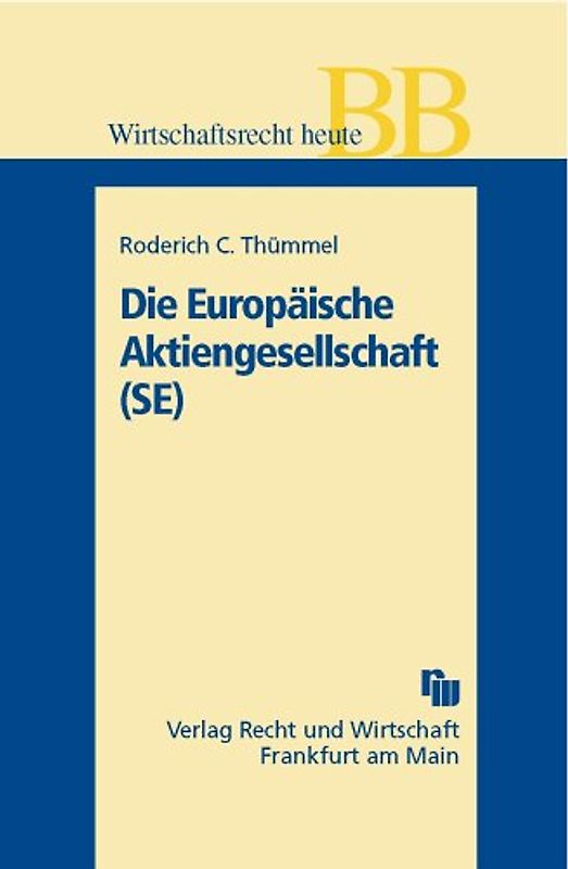 Die Europäische Aktiengesellschaft (SE)